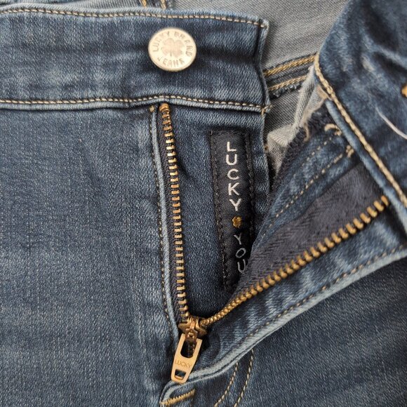 Lucky Brand Jeans Women's Blue AVA Legging Denim Jeans Style 7WP10009, Size 8/29 - Picture 3 of 10